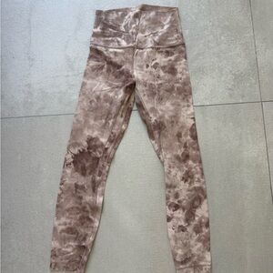 Lululemon align leggings shimmer